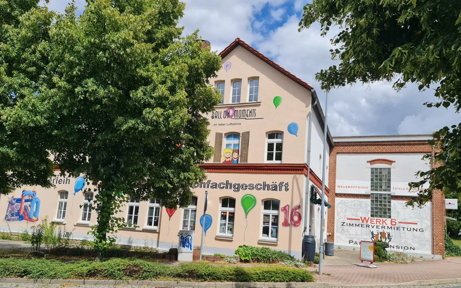 Moments Veranstaltungsagentur - Gebäude der Veranstaltungsagentur